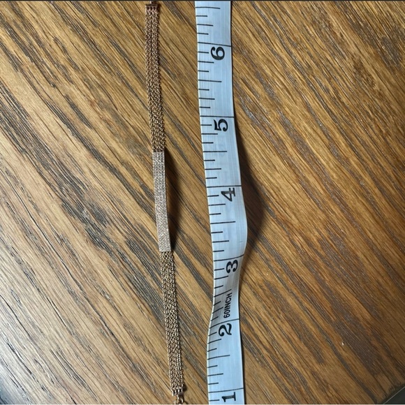 Anne Sisteron pavé diamond bracelet 14K Rose Gold, Multi-Chain - Picture 4 of 11